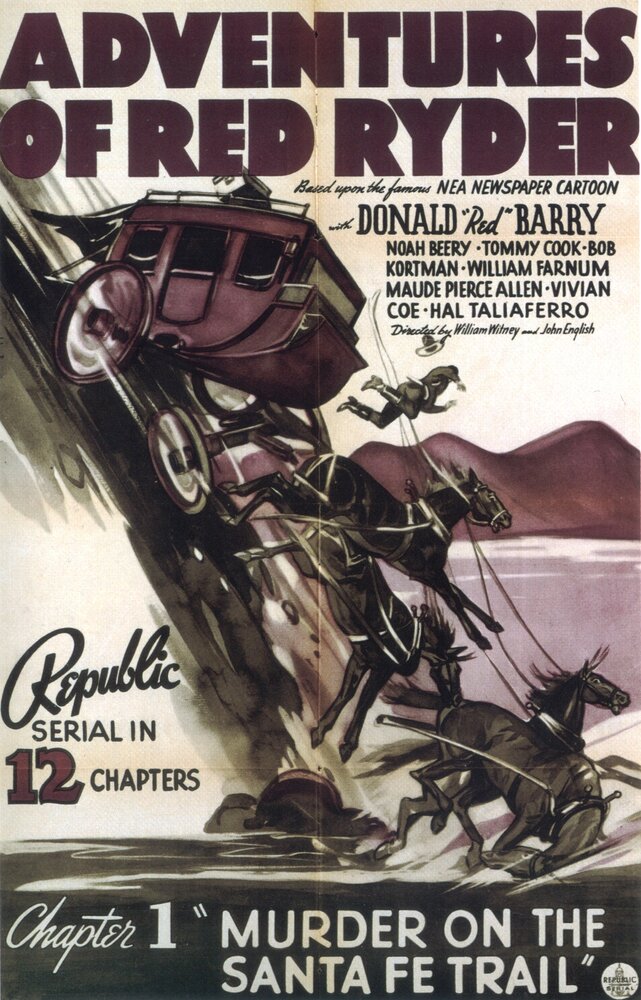 Adventures of Red Ryder (1940) постер