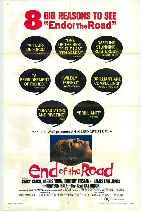 Конец дороги (1970) постер