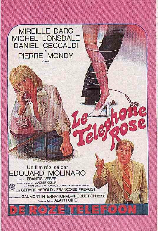 Розовый телефон (1975) постер