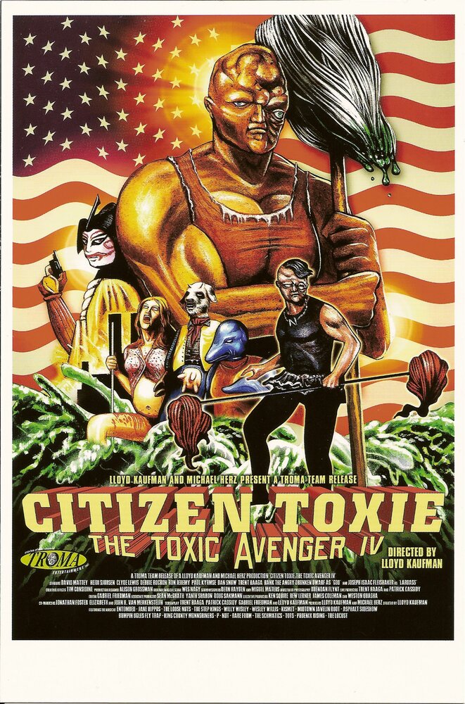 Токсичный мститель 4: Гражданин Токси (2001) постер