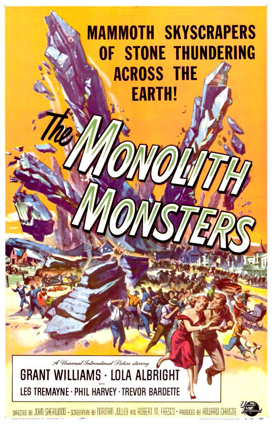 Монстры-монолиты (1957) постер