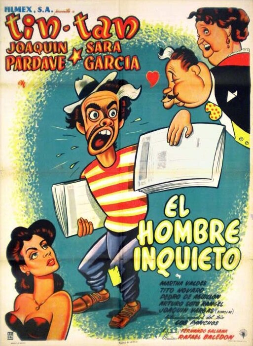 El hombre inquieto (1954) постер