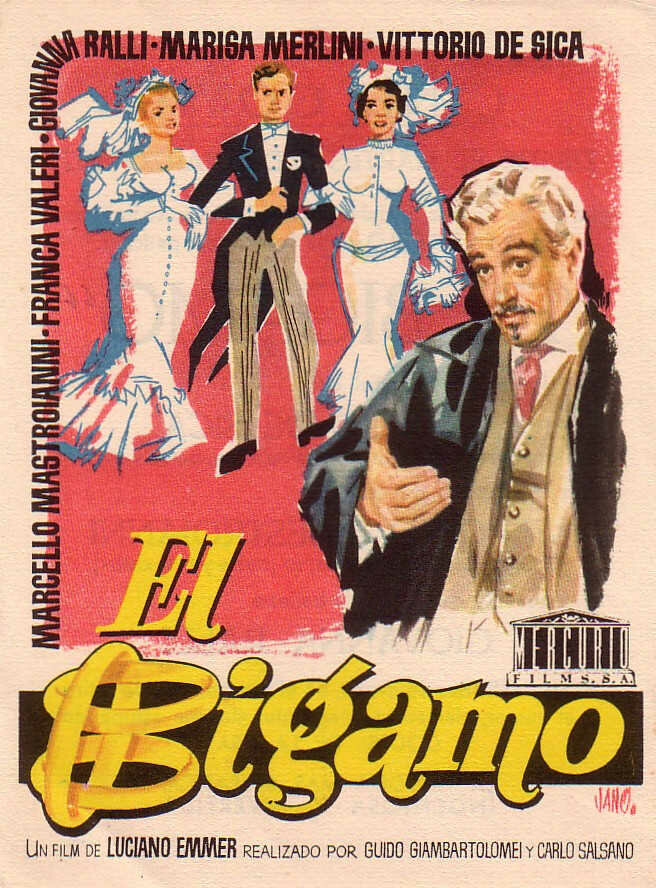 Двоеженец (1955) постер