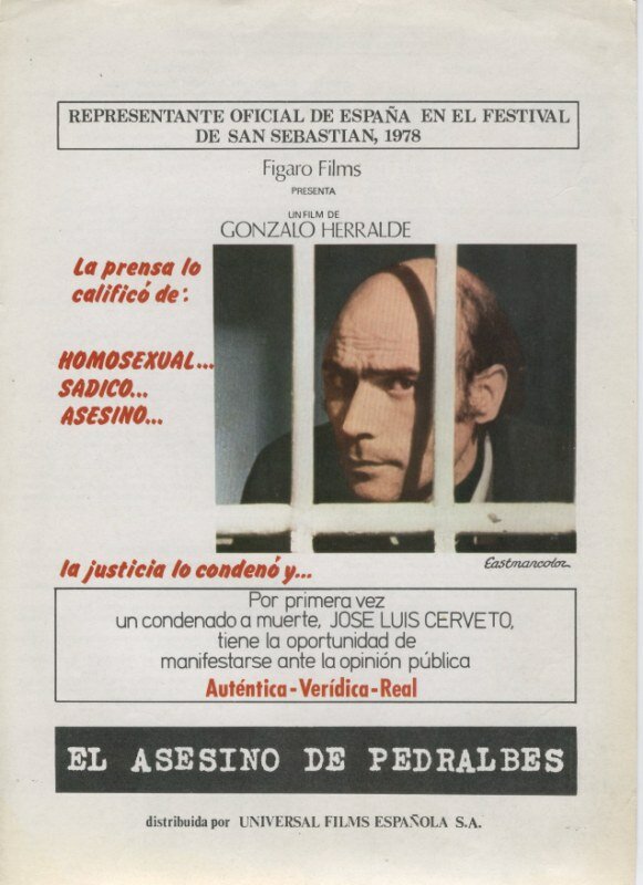 El asesino de Pedralbes (1979) постер