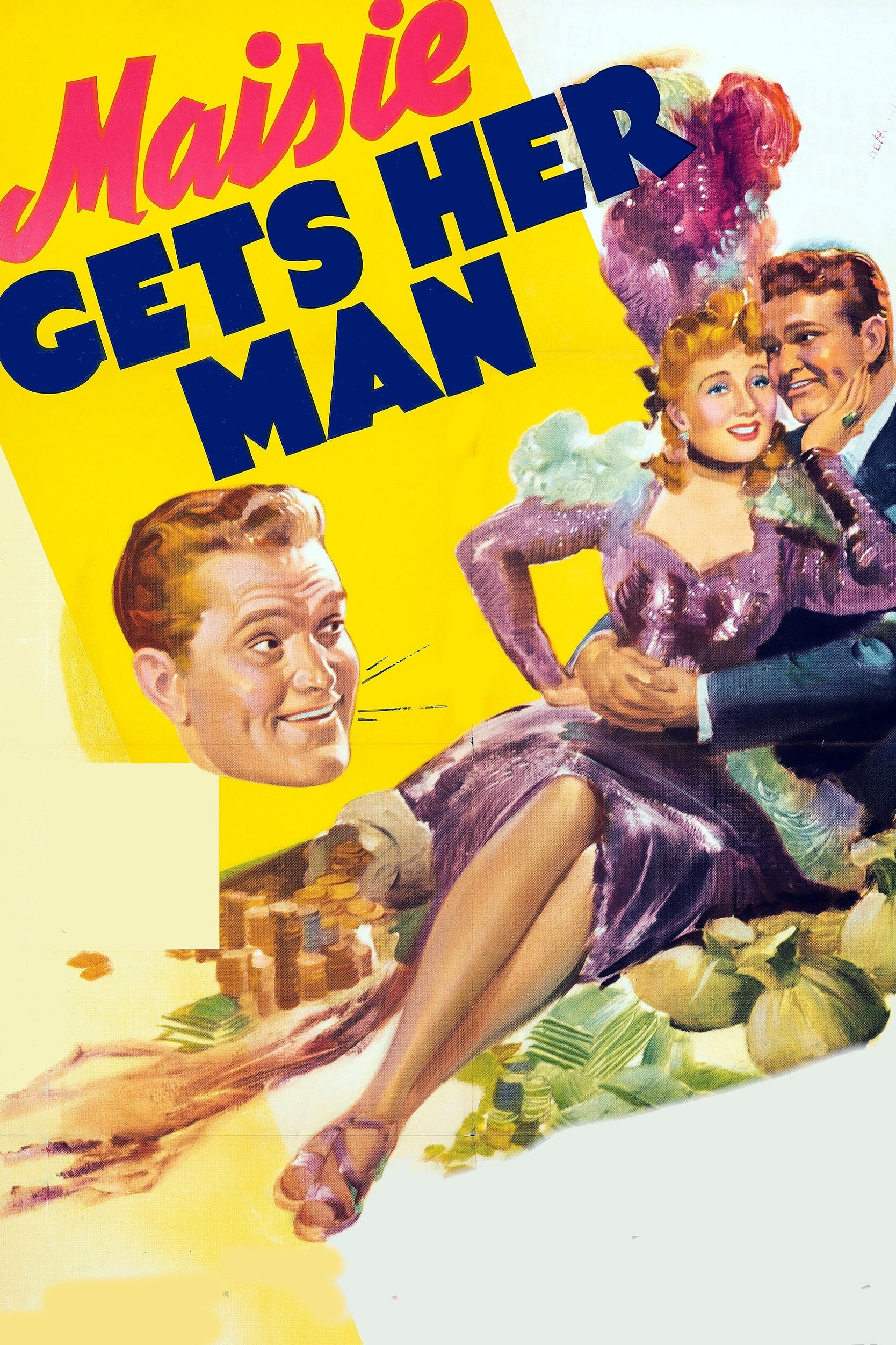 Maisie Gets Her Man (1942) постер