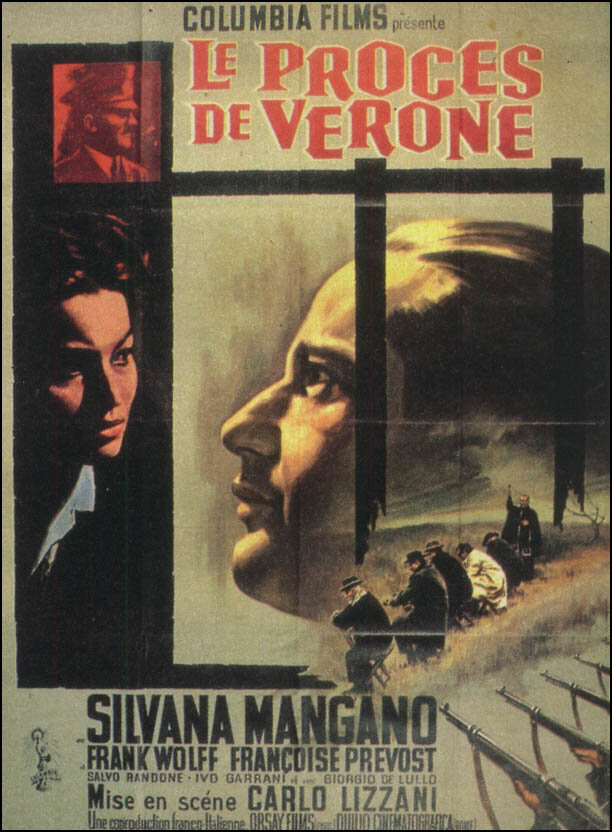 Веронский процесс (1962) постер