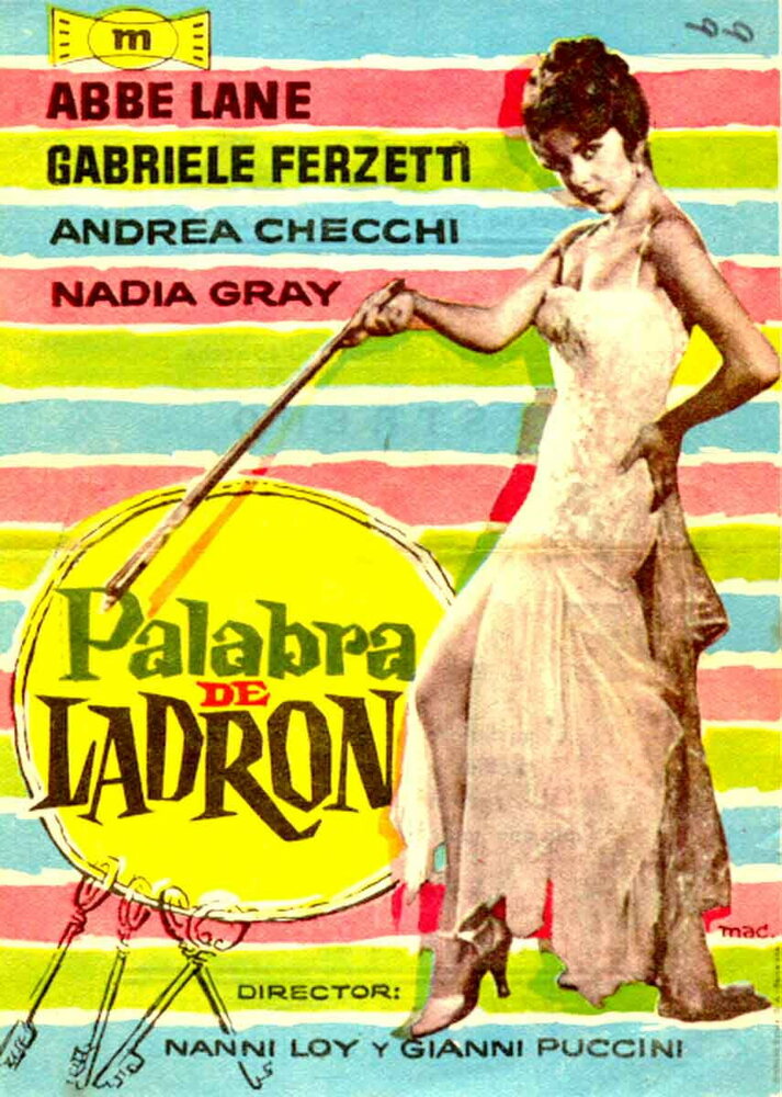 Слово вора (1957) постер