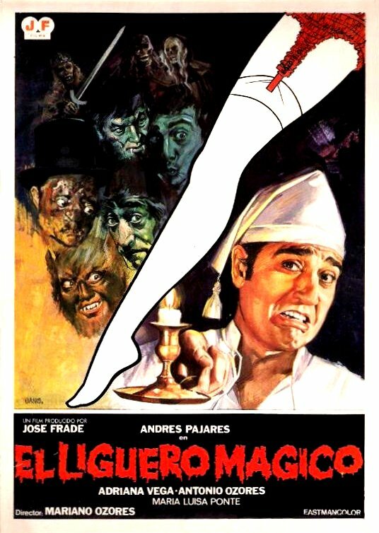El liguero mágico (1980) постер