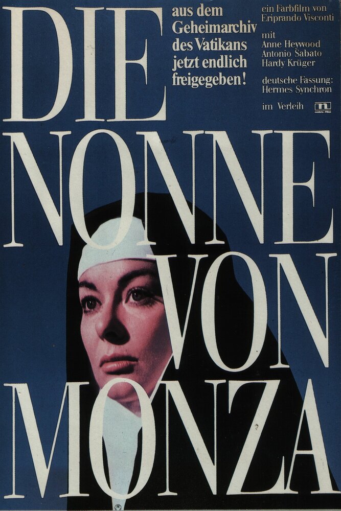 Монахиня в Монце (1969) постер