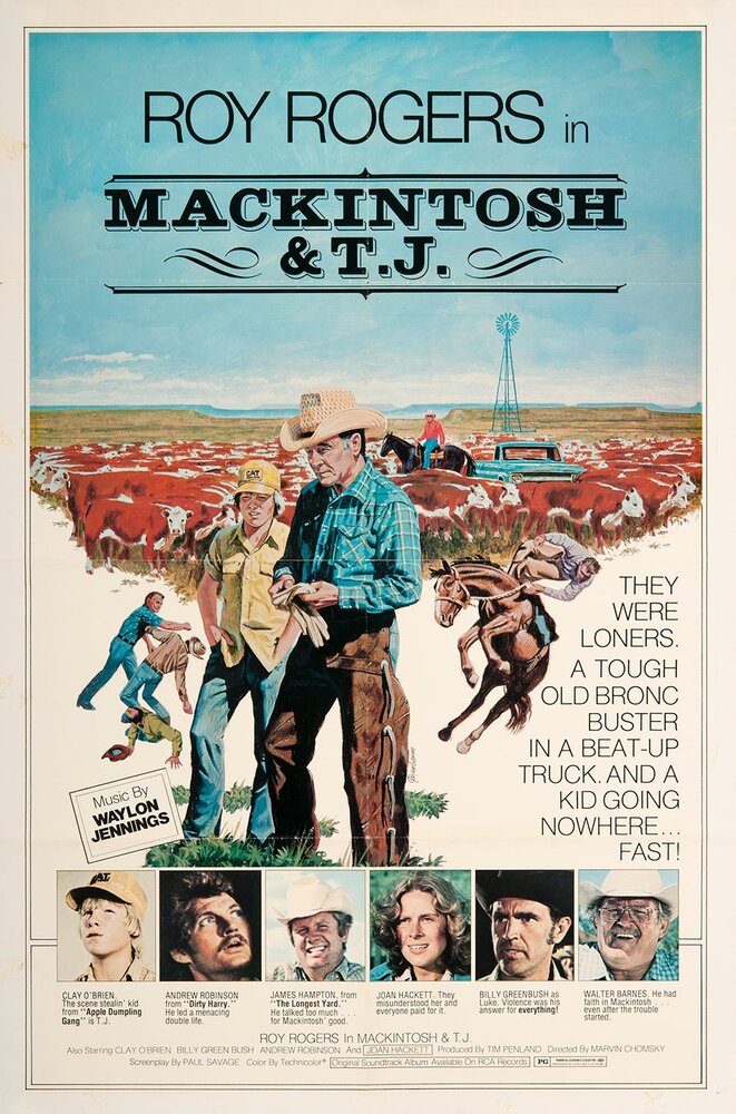 Mackintosh and T.J. (1975) постер