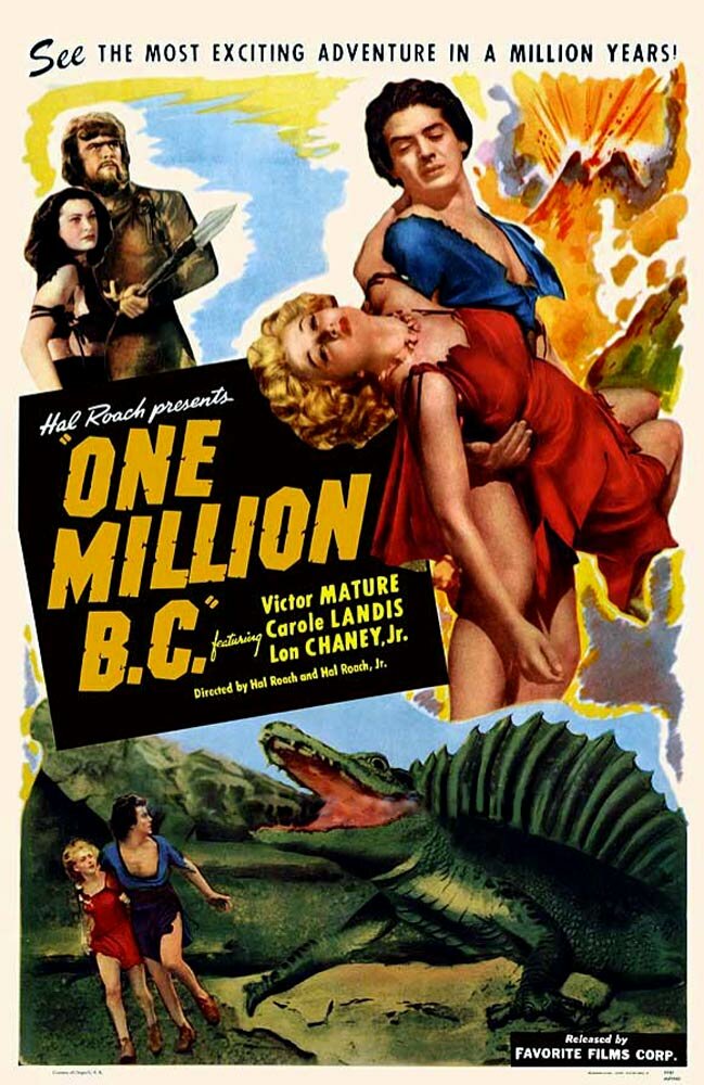 Миллион лет до нашей эры (1940) постер