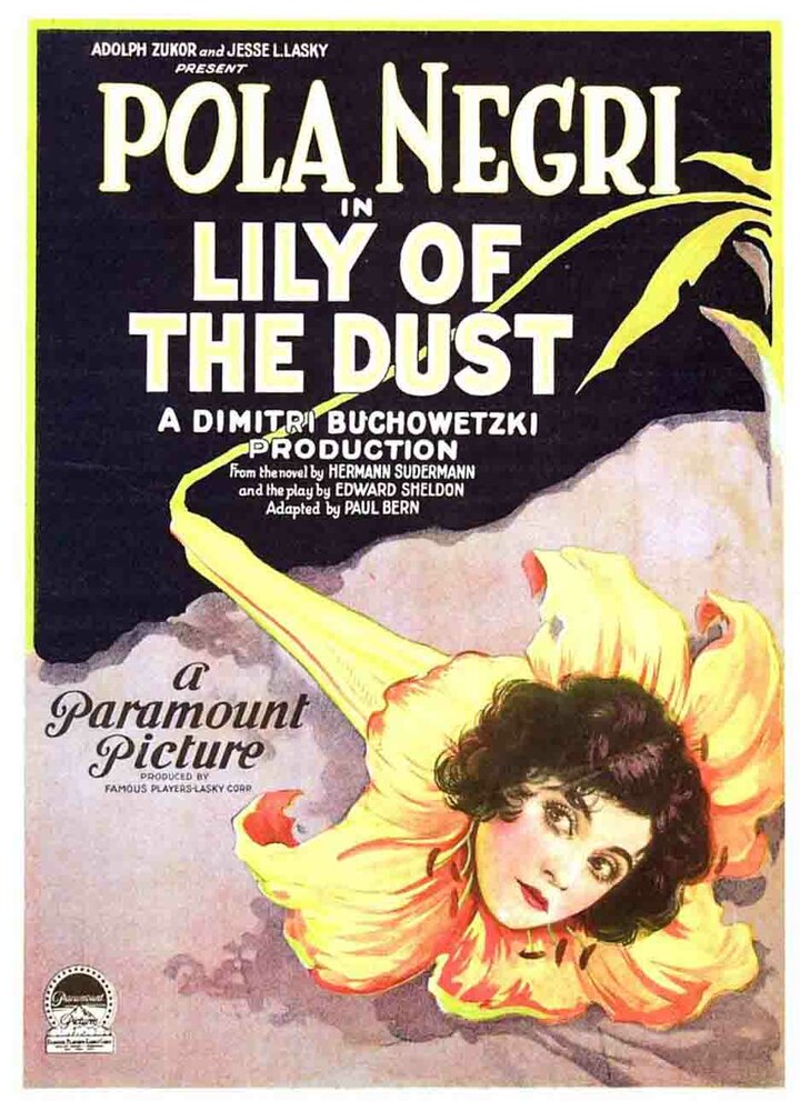Цветок в пыли (1924) постер