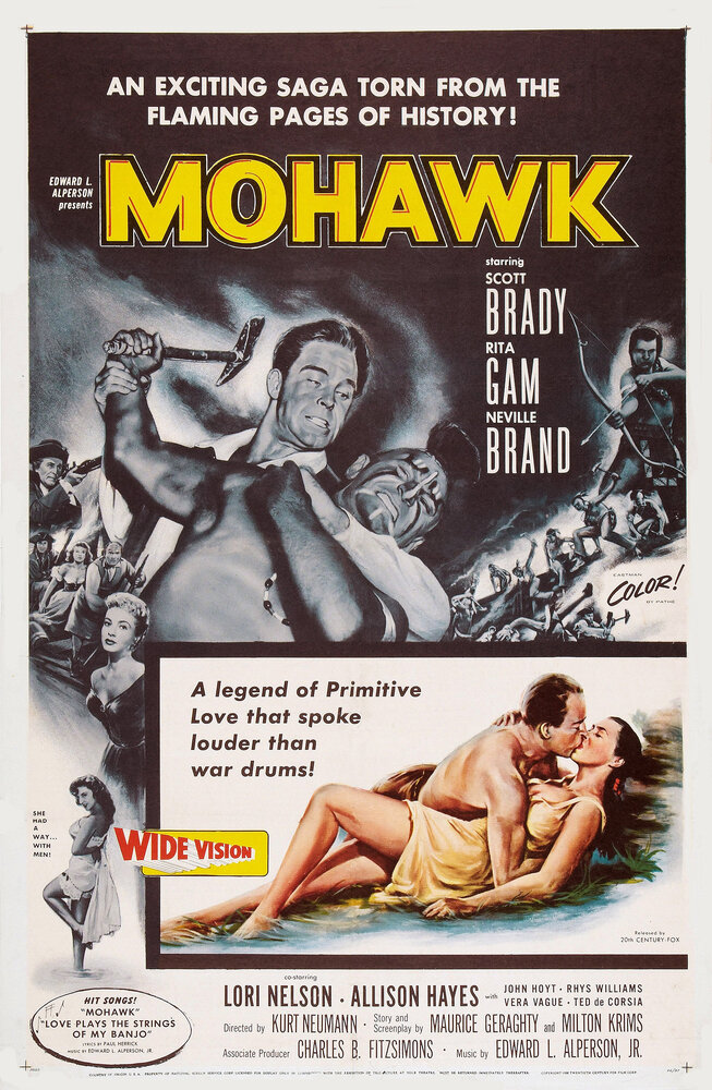 Могавк (1956) постер