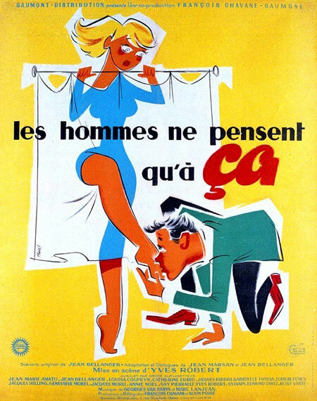 Мужчины думают только об этом (1954) постер
