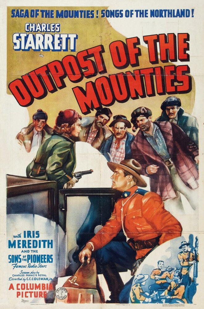 Outpost of the Mounties (1939) постер
