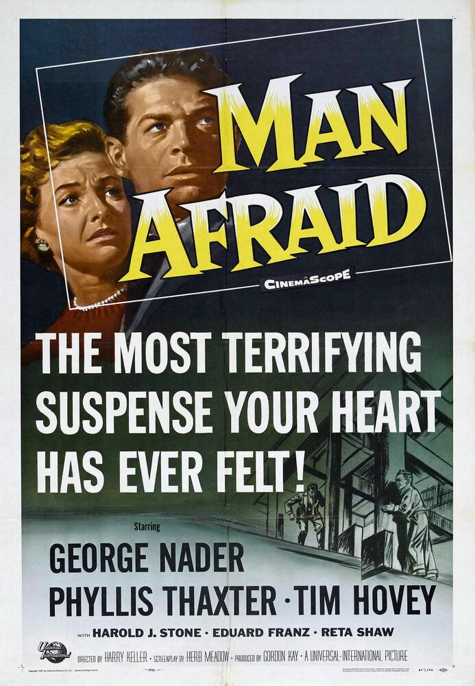 Man Afraid (1957) постер