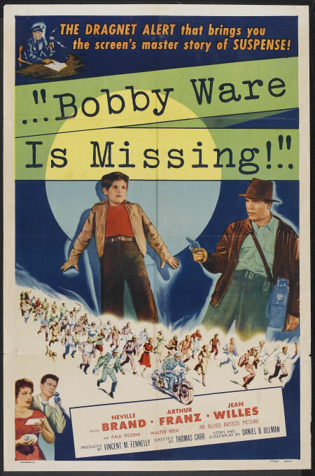 Bobby Ware Is Missing (1955) постер