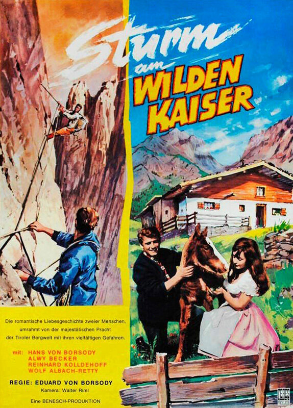 Штурм дикого Кайзера (1963) постер
