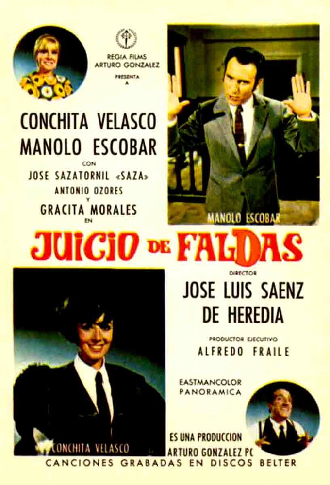 Juicio de faldas (1969) постер