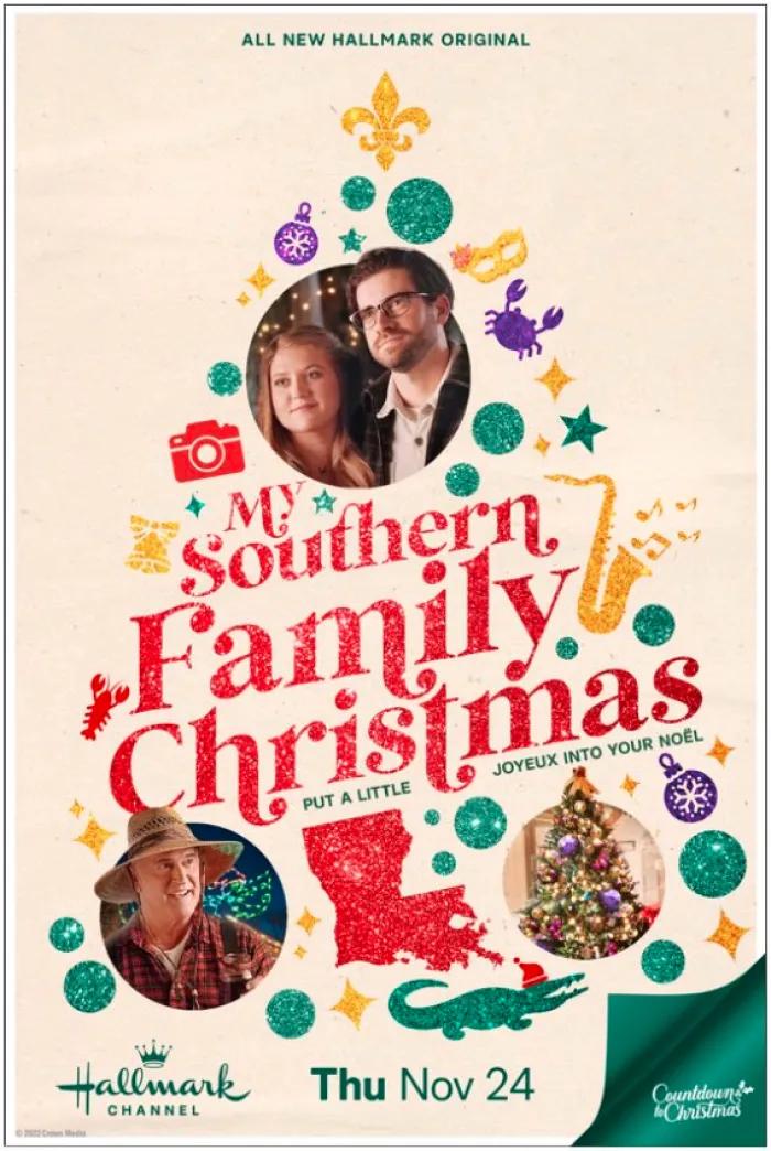 My Southern Family Christmas (2022) постер