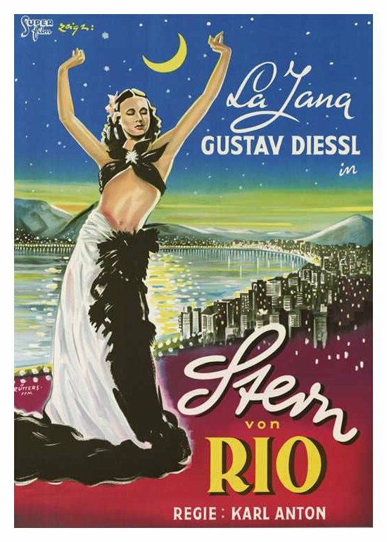 Звезда Рио (1940) постер