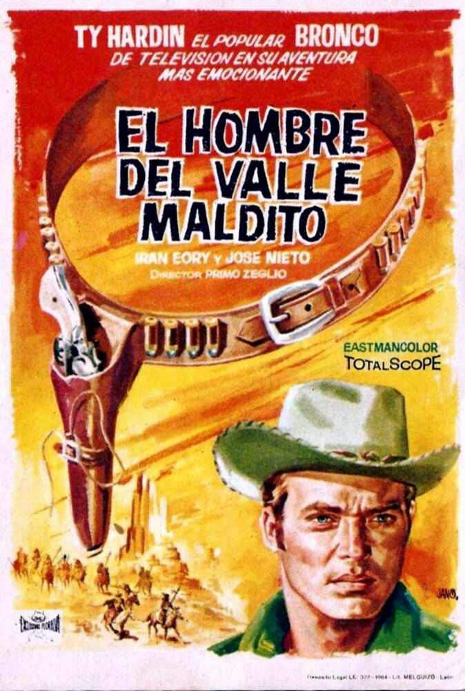 Человек из проклятой долины (1964) постер