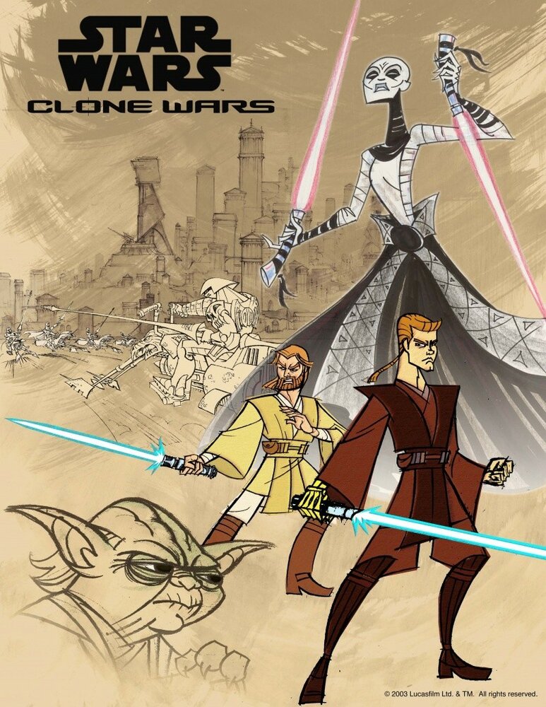 Клонические войны (2003) постер