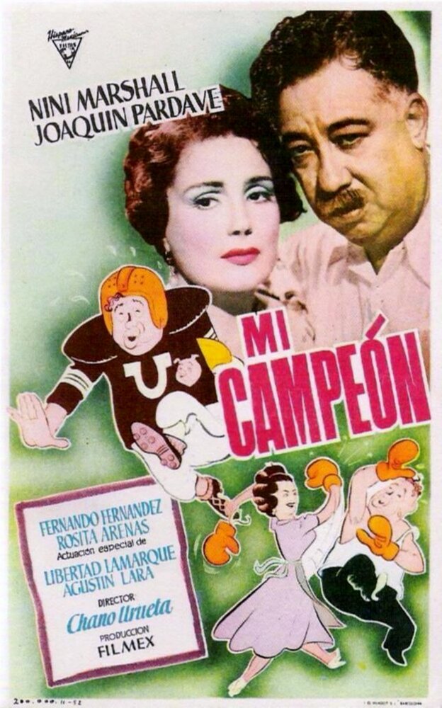 Mi campeón (1952) постер