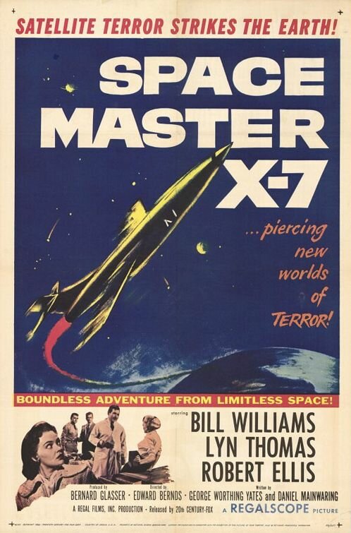 Владыка космоса X-7 (1958) постер