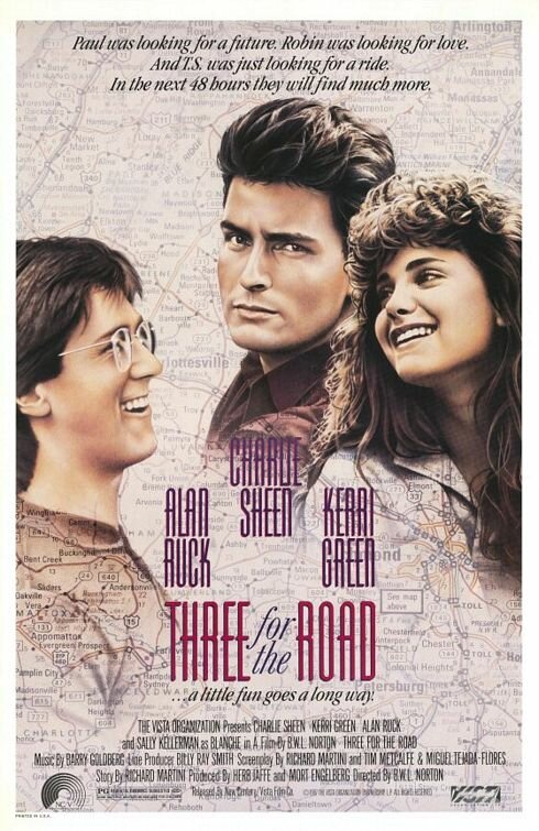 Трое в пути (1987) постер