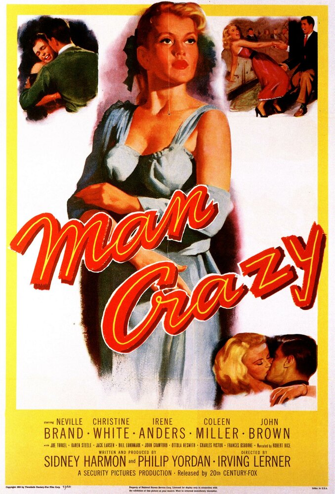 Man Crazy (1953) постер