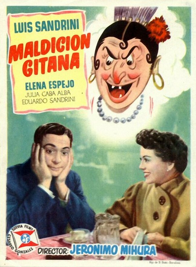 Maldición gitana (1953) постер