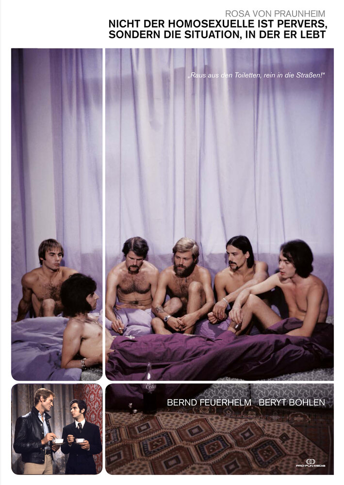 Извращенец не гомосексуалист, а общество, в котором он живет (1971) постер