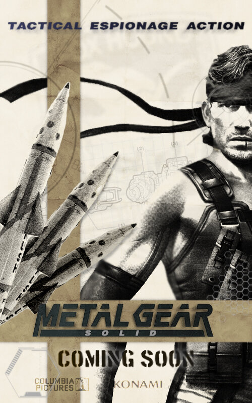 Metal Gear Solid постер