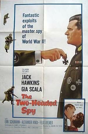 Двуглавый шпион (1958) постер