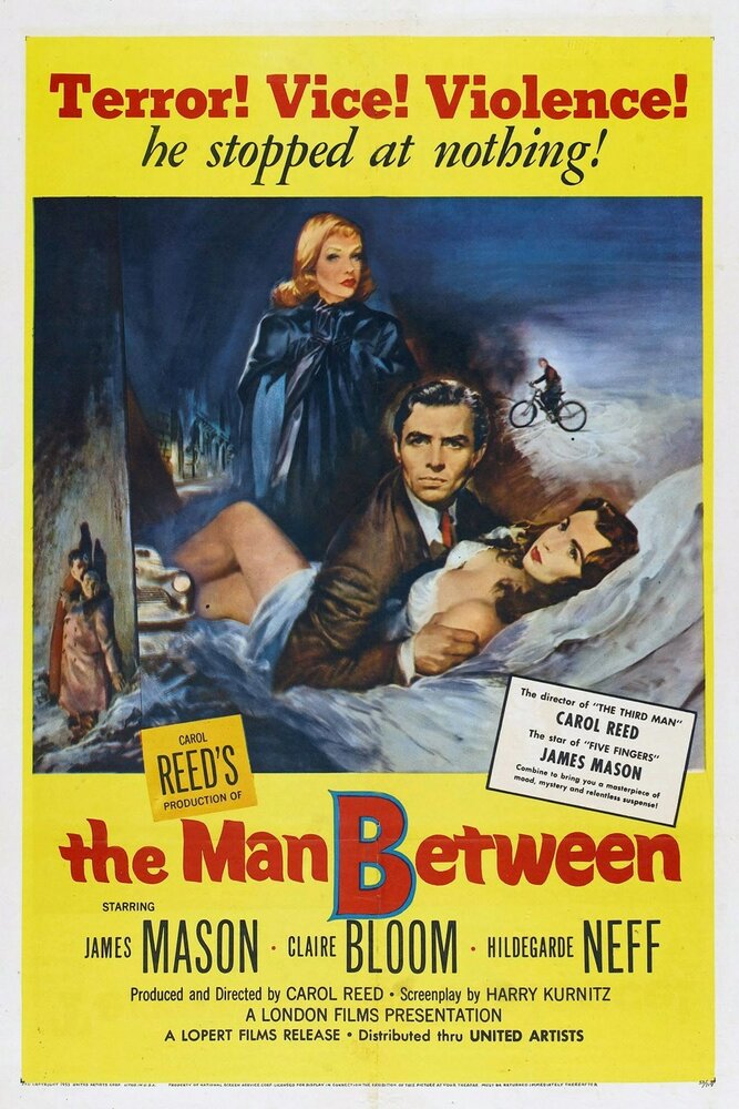 Человек посредине (1953) постер
