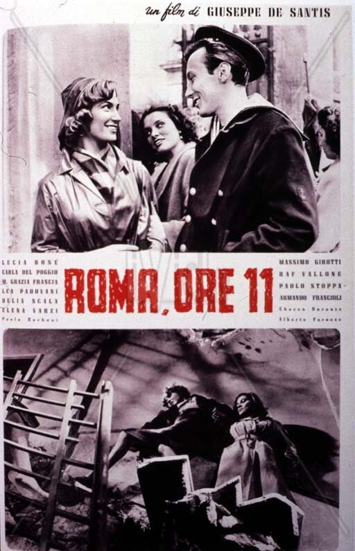 Рим в 11 часов (1952) постер