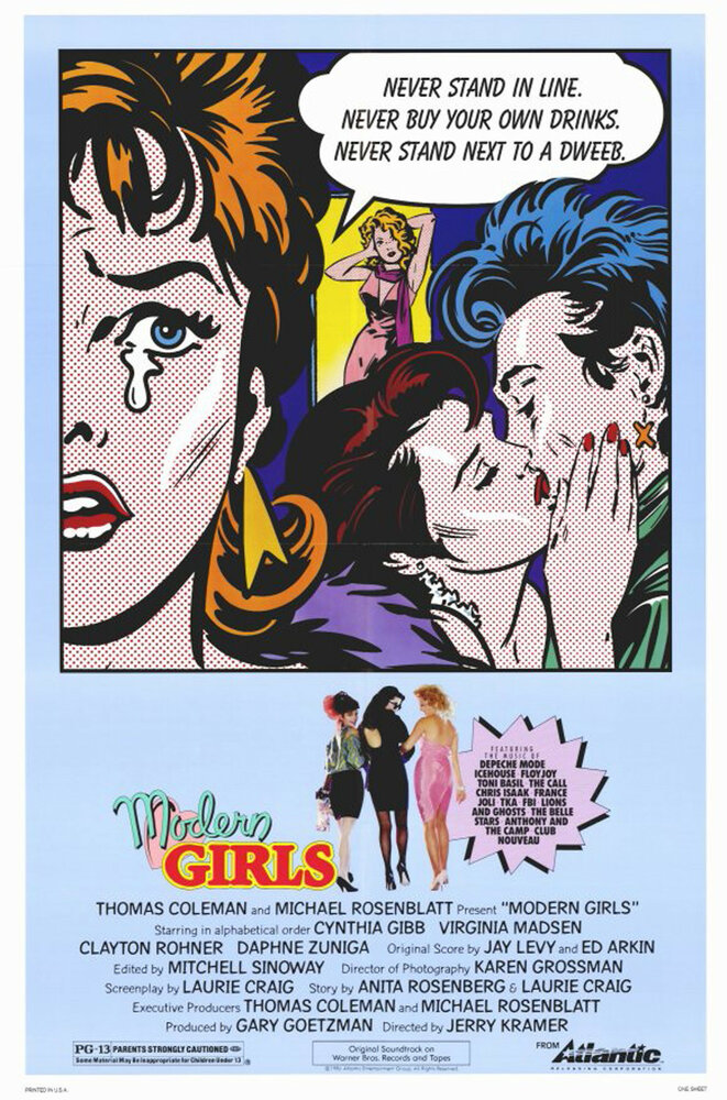 Современные девчонки (1986) постер