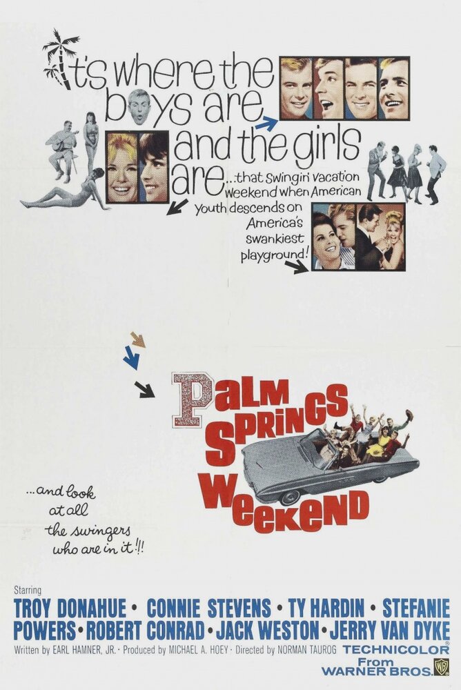 Уик-энд в Палм-Спрингс (1963) постер