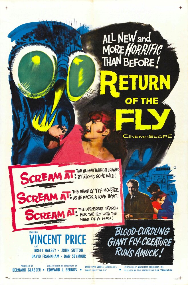 Возвращение мухи (1959) постер