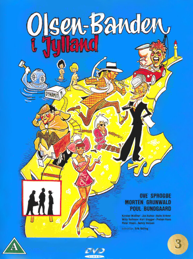 Банда Ольсена в Ютландии (1971) постер