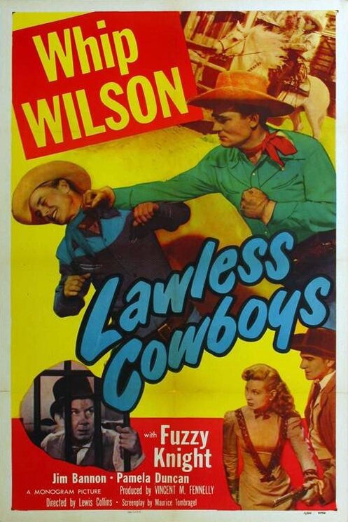 Lawless Cowboys (1951) постер