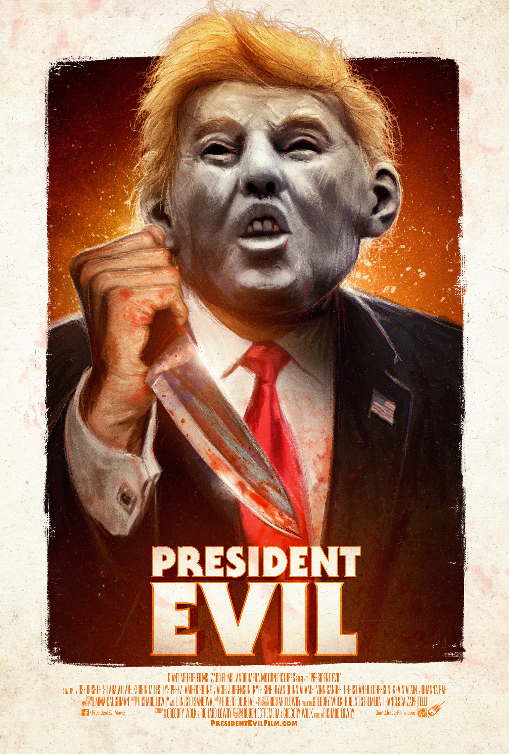President Evil (2018) постер