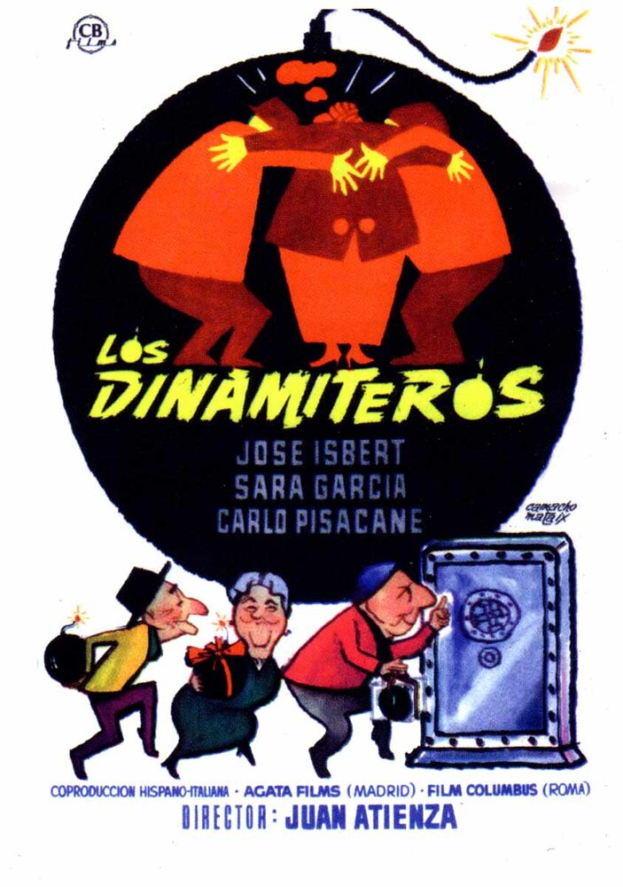 Los dinamiteros (1964) постер