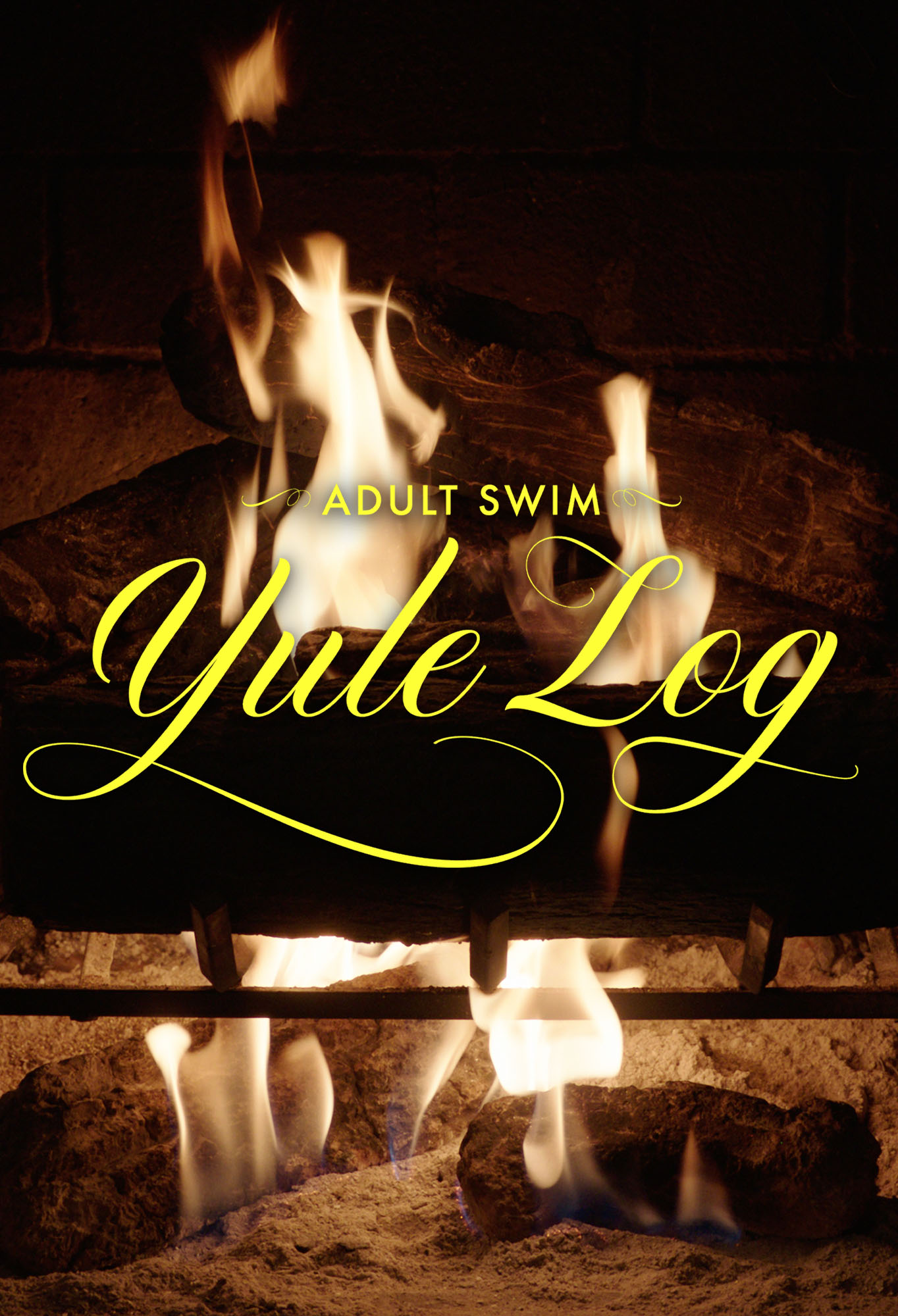 Adult Swim Yule Log (2022) постер
