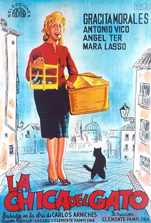 La chica del gato (1964) постер