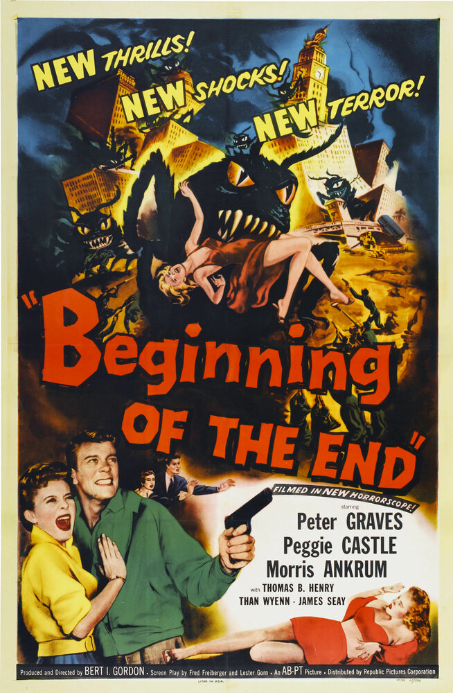 Начало конца (1957) постер