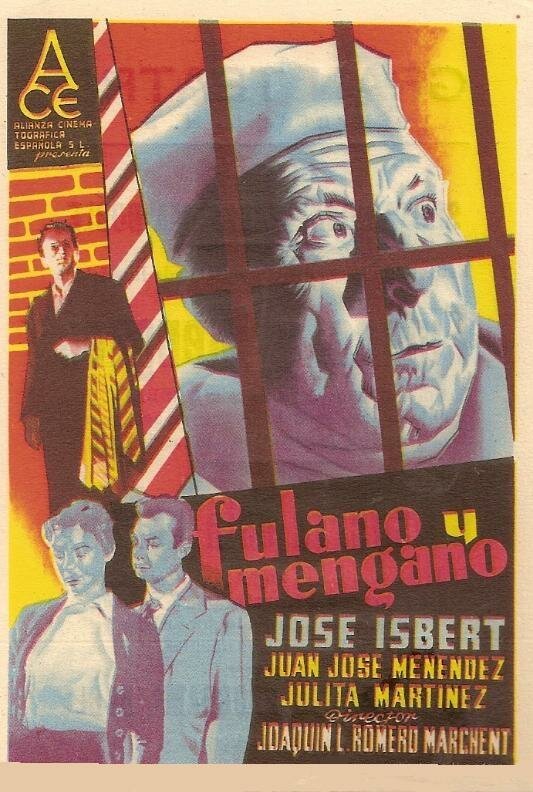 Fulano y Mengano (1957) постер