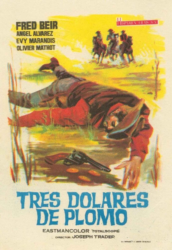 Tres dólares de plomo (1964) постер