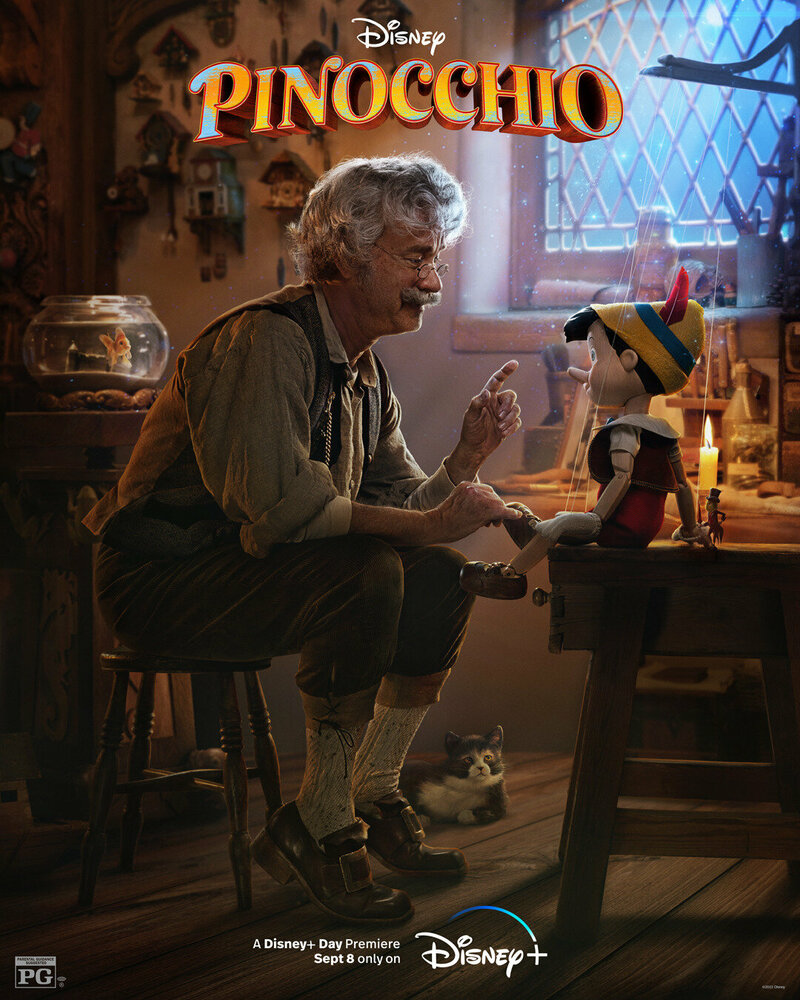 Пиноккио (2022) постер